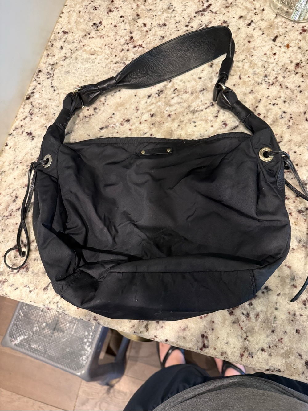Classic Black Kate Spade Women’s Hobo Shoulder Bag